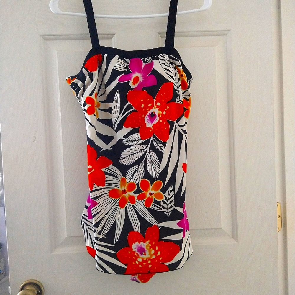 Floral Kid's Bathing Suit